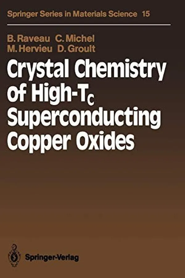 Capa de Crystal Chemistry of High-Tc Superconducting Copper Oxides