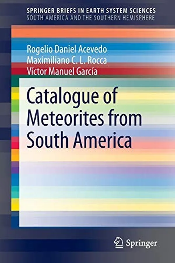 Capa de Catalogue of Meteorites from South America