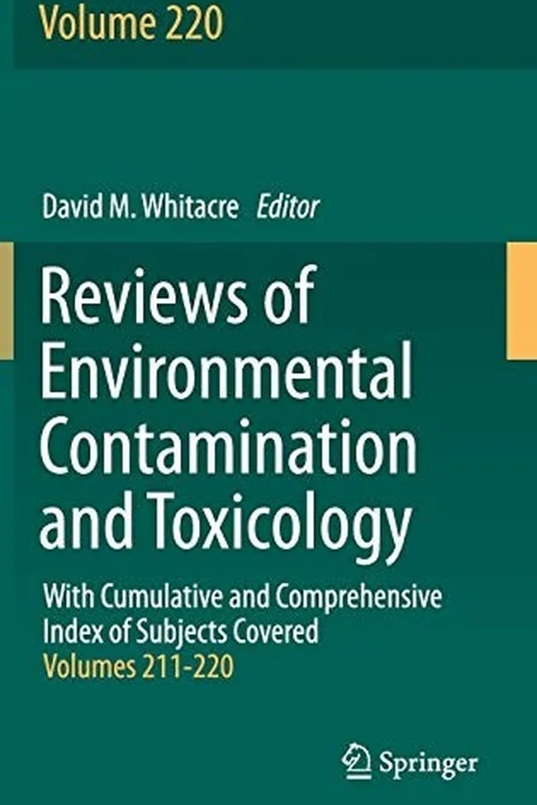 Capa de Reviews of Environmental Contamination and Toxicology, Volume 220