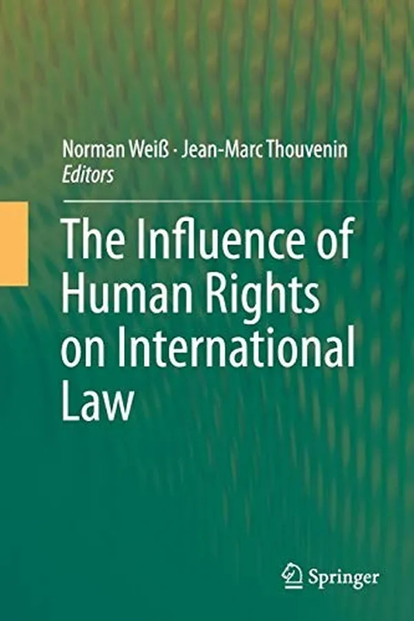 Capa de The Influence of Human Rights on International Law