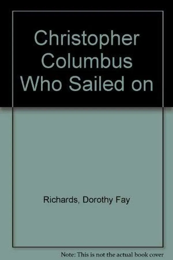 Capa de Christopher Columbus, who sailed on!