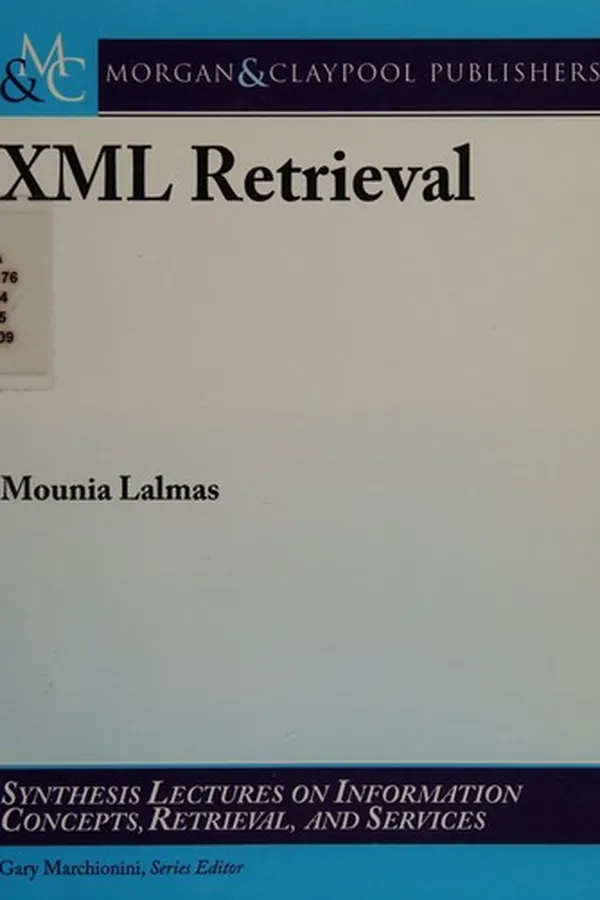 Cover of XML retrieval