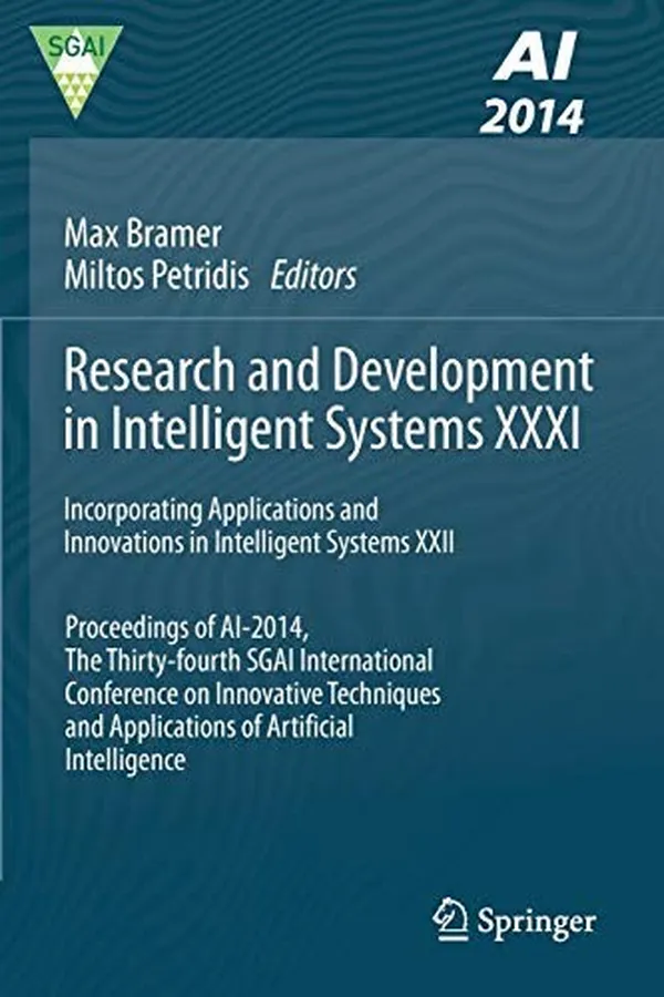 Capa de Research and Development in Intelligent Systems XXXI