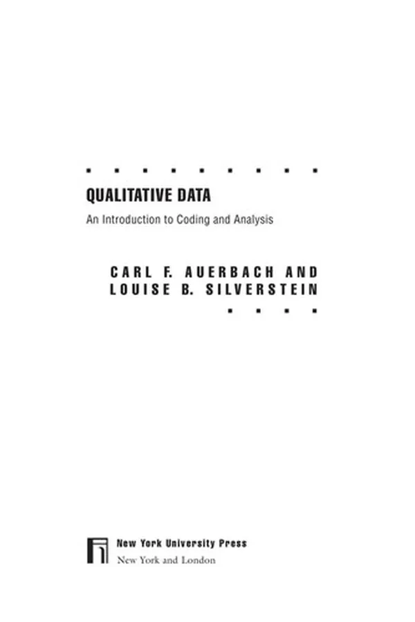 Capa de Qualitative data