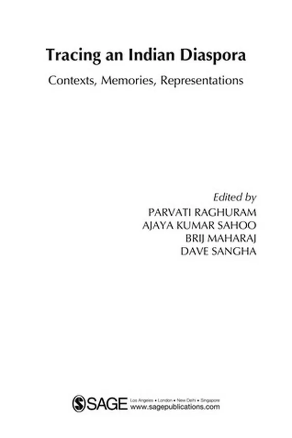 Capa de Tracing an Indian diaspora