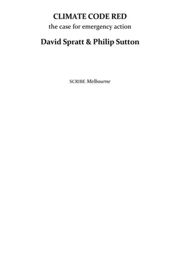 Capa de Climate Code Red
