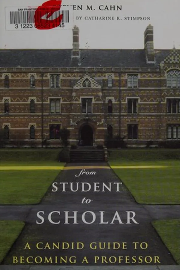 Capa de From student to scholar