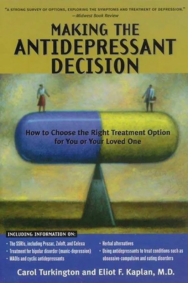 Capa de Making the antidepressant decision