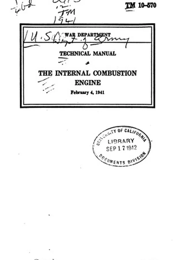 Capa de The Internal Combustion Engine