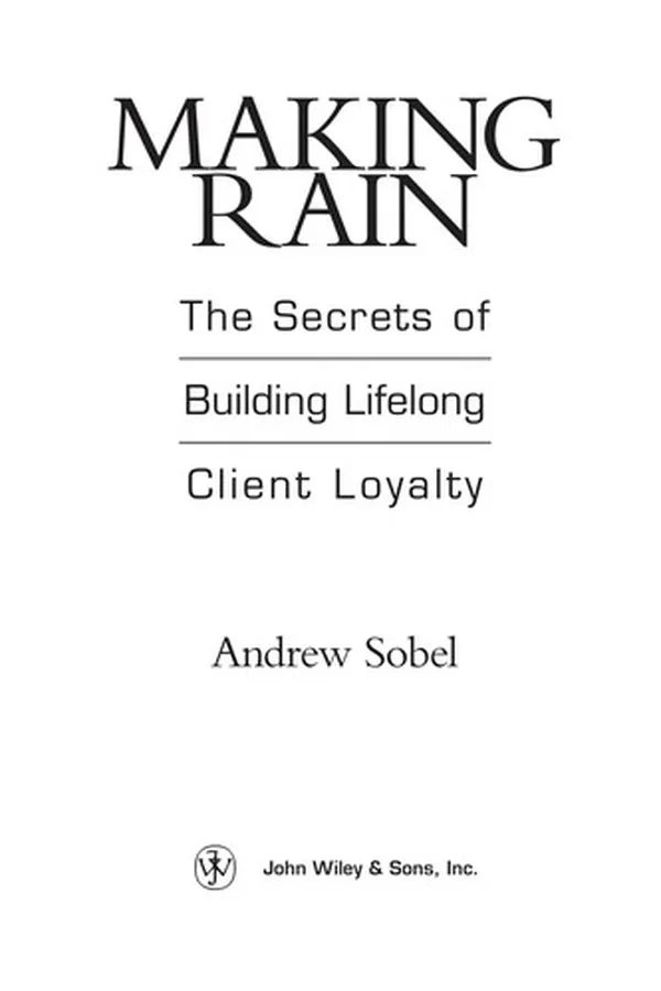 Cover of Making Rain