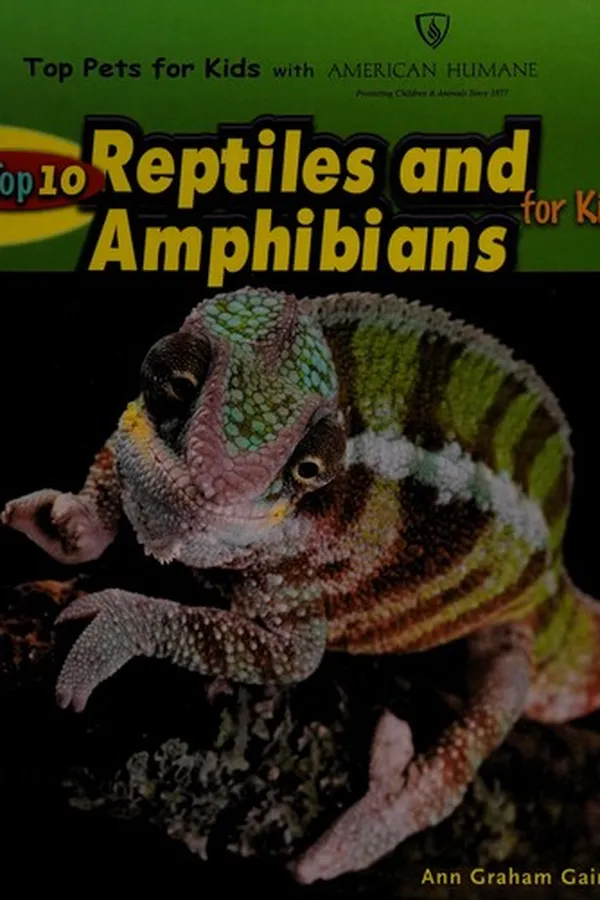 Capa de Top 10 reptiles and amphibians for kids