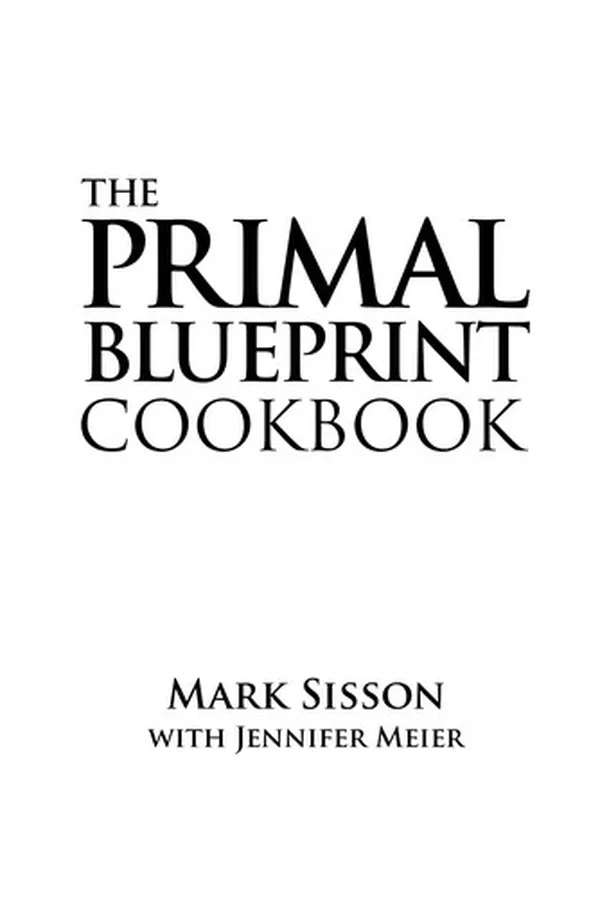 Capa de The primal blueprint cookbook