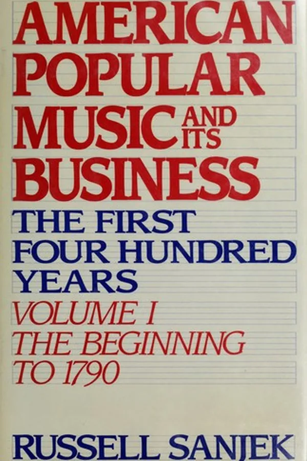 Capa de American popular music and its business