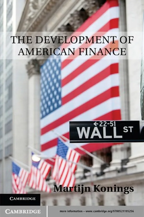 Capa de The development of American finance