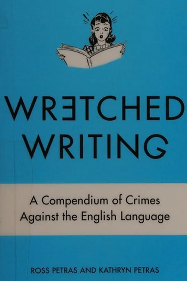 Capa de Wretched writing