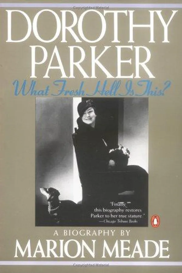 Capa de Dorothy Parker