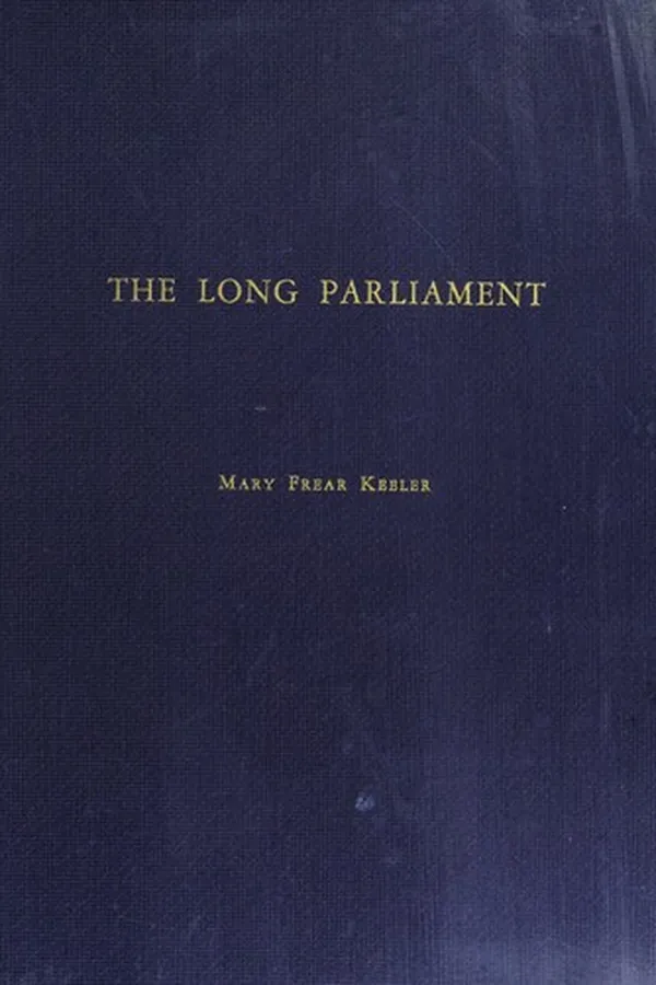 Capa de The Long Parliament, 1640-1641