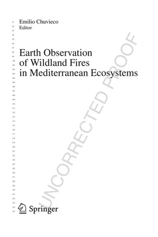Capa de Earth Observation of Wildland Fires in Mediterranean Ecosystems