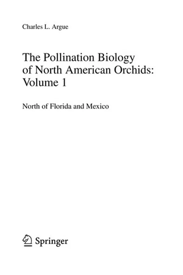 Capa de The pollination biology of North American orchids