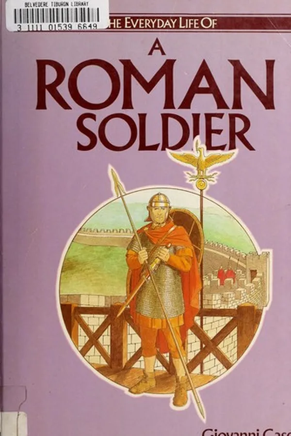 Capa de A Roman soldier