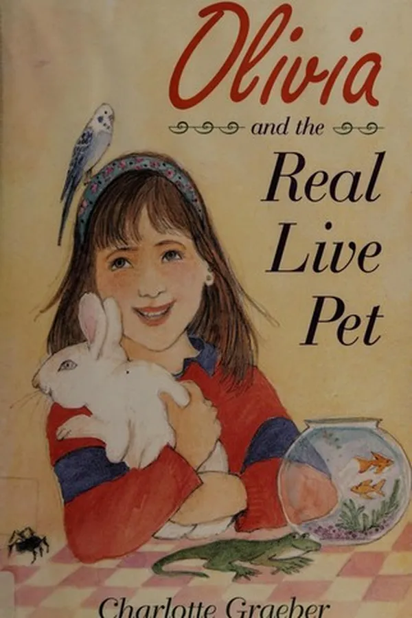 Capa de Olivia and the real live pet