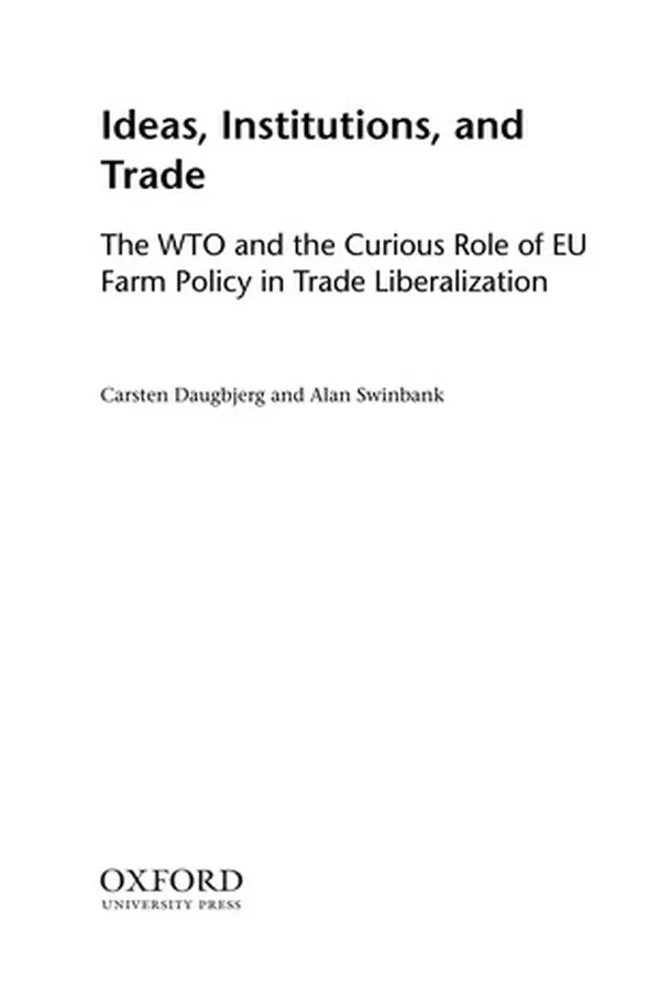 Capa de Ideas, institutions, and trade