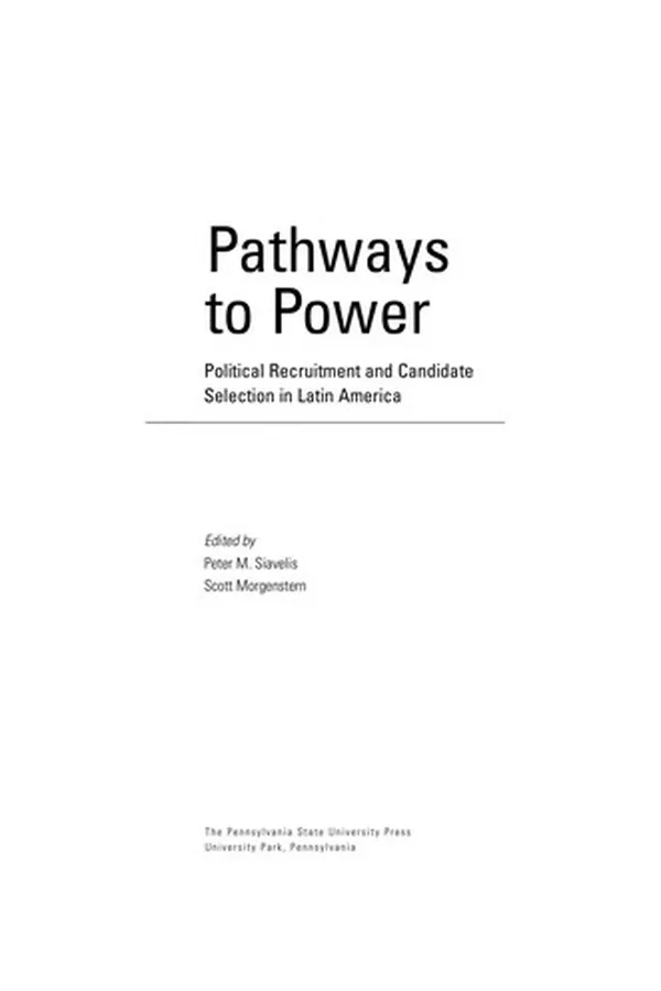 Capa de Pathways to power