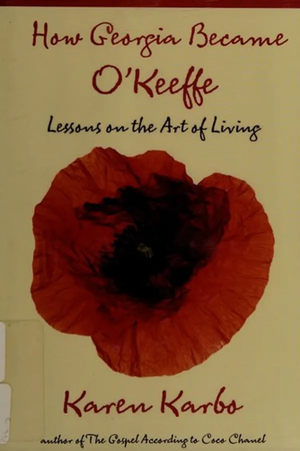Capa de How Georgia became O'Keeffe
