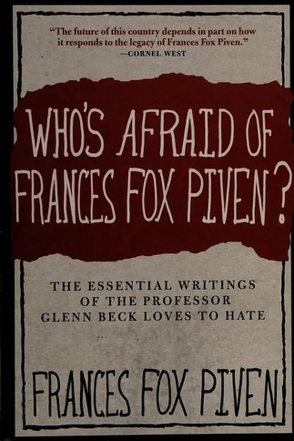 Capa de Who's afraid of Frances Fox Piven?
