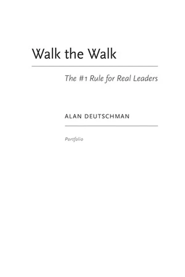 Capa de Walk the walk