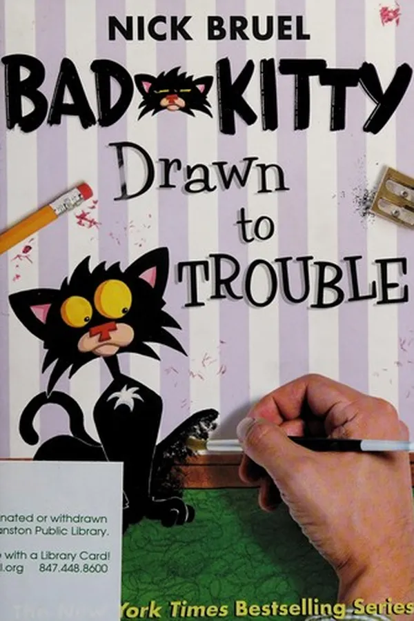 Capa de Bad Kitty drawn to trouble