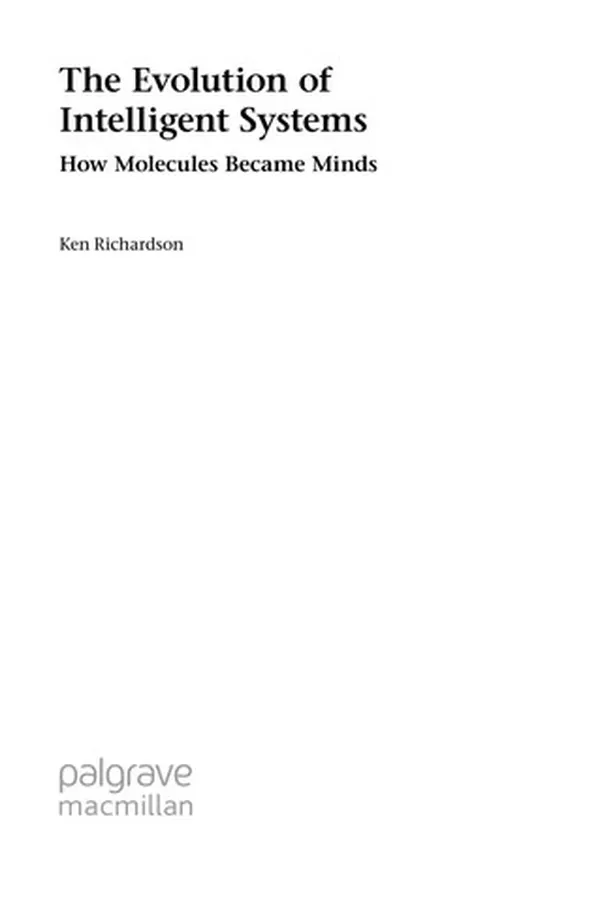 Capa de The evolution of intelligent systems