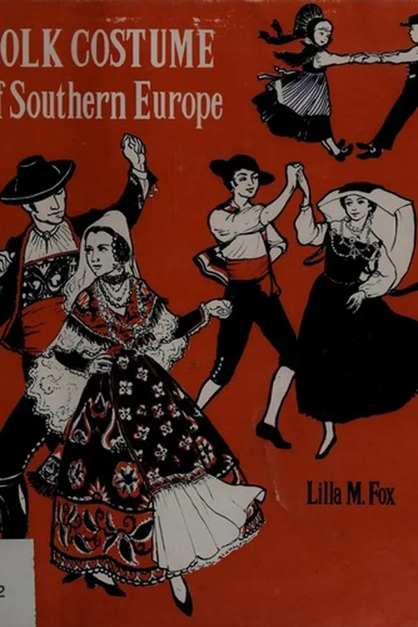 Capa de Folk costume of Southern Europe