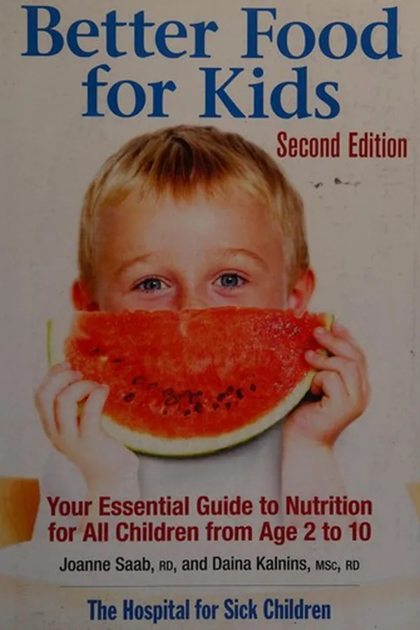 Capa de Better food for kids