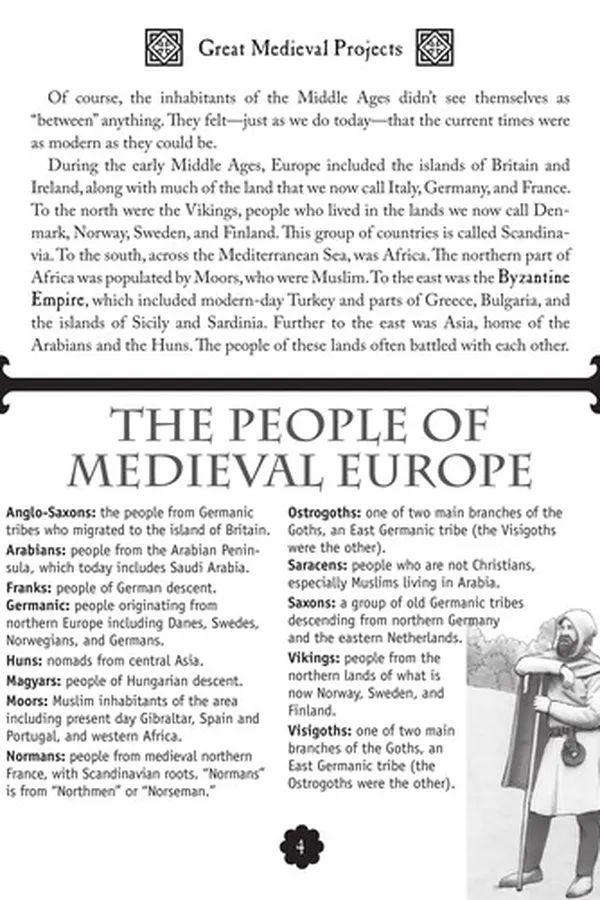 Capa de Great medieval projects you can build yourself
