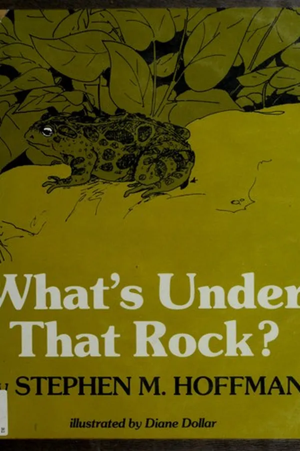 Capa de What's under that rock?