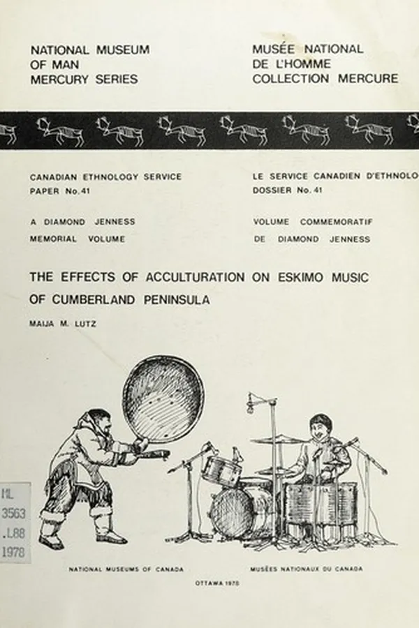 Capa de The effects of acculturation on Eskimo music of Cumberland Peninsula