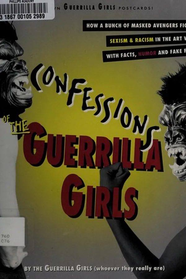 Capa de Confessions of the Guerrilla Girls