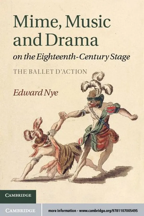 Capa de Mime, music and drama on the eighteenth-century stage