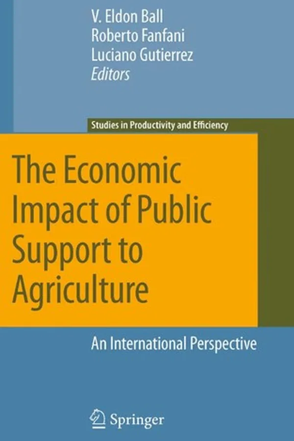 Capa de The economic impact of public support to agriculture