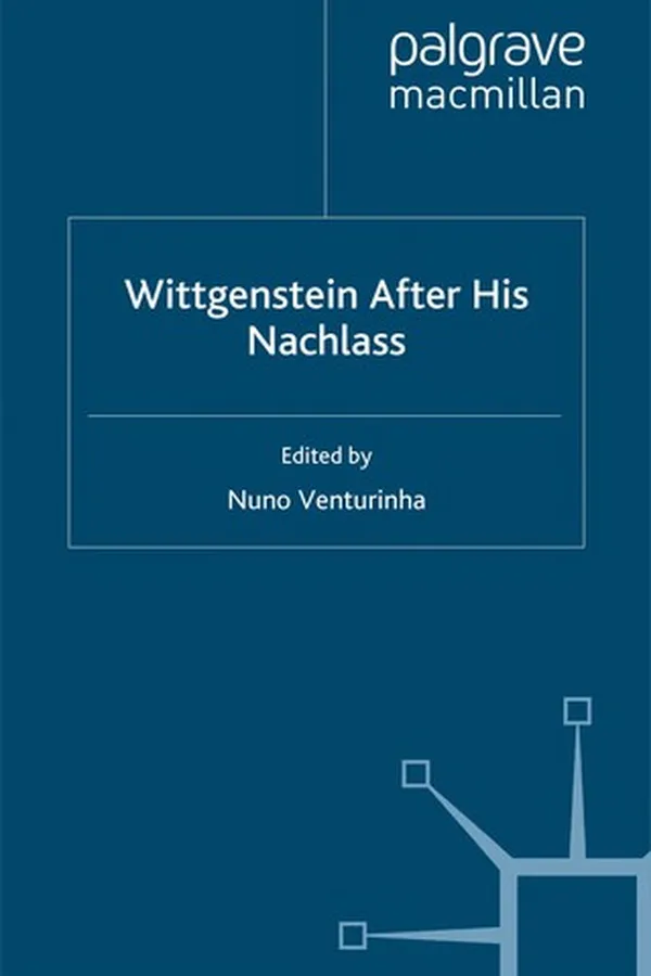 Capa de Wittgenstein after his Nachlass