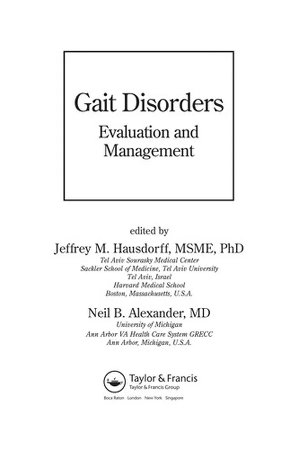 Capa de Gait Disorders