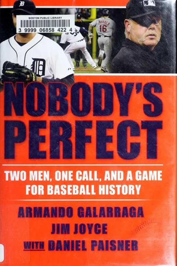 Capa de Nobody's perfect