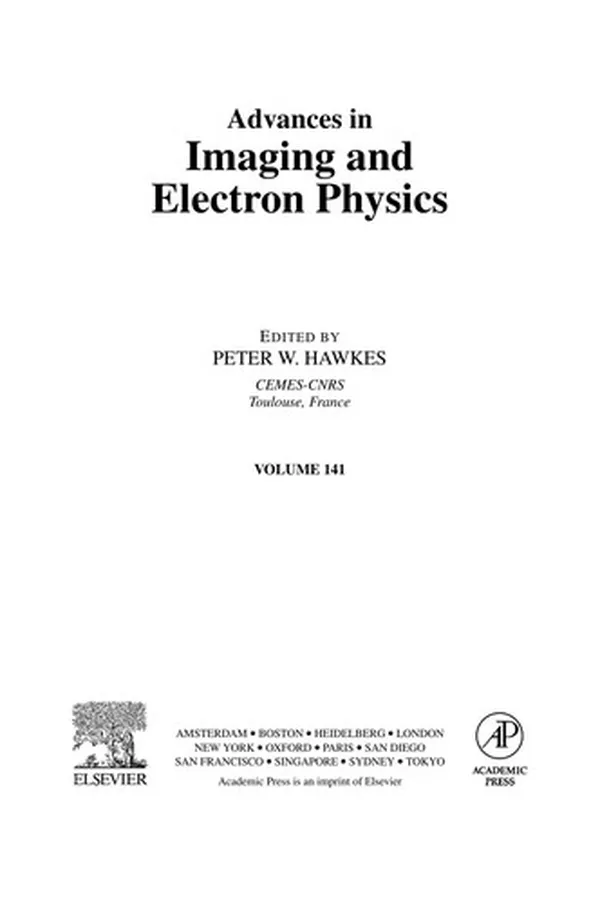 Capa de Advances in imaging and electron physics