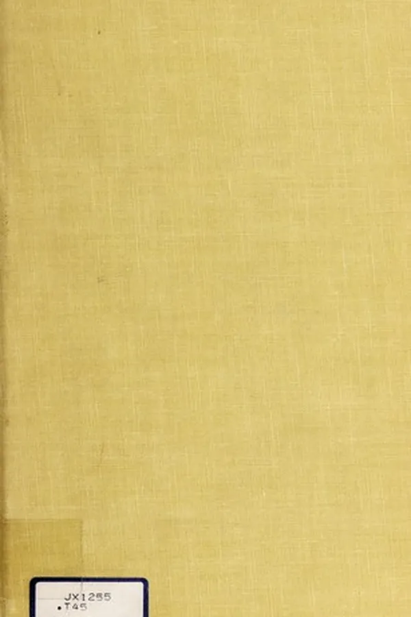 Capa de The moral issue in statecraft