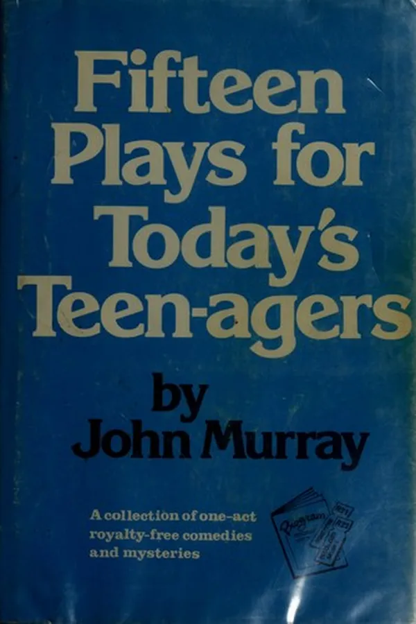 Capa de Fifteen plays for teen-agers