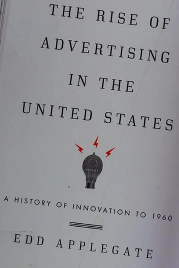 Capa de The rise of advertising in the United States