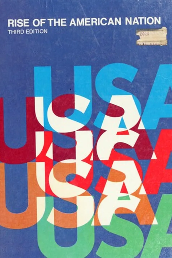 Capa de Rise of the American Nation