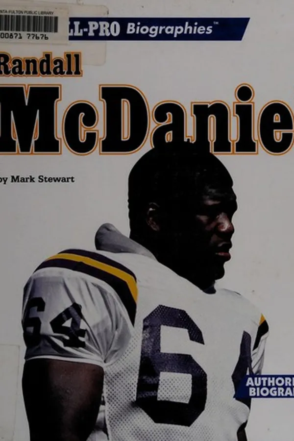 Capa de Randall McDaniel