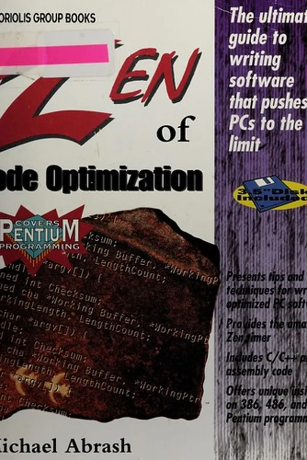 Cover of Zen of code optimization
